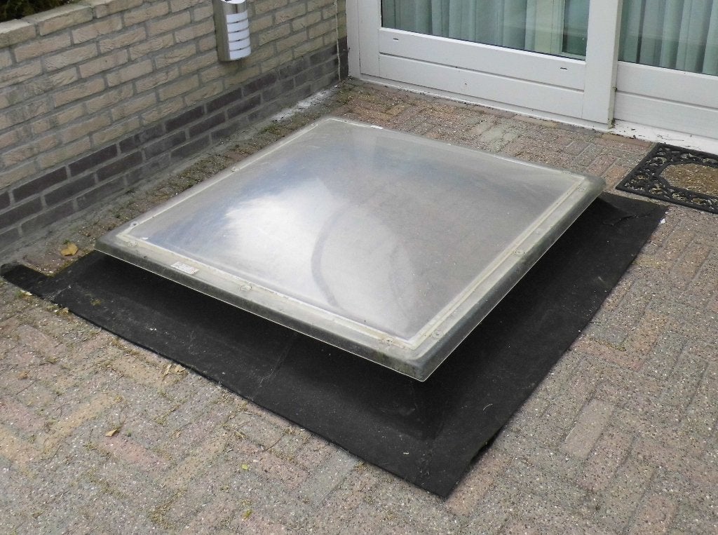 Dakkoepel, Ophalen, Gebruikt, 80 tot 120 cm, Dakraam