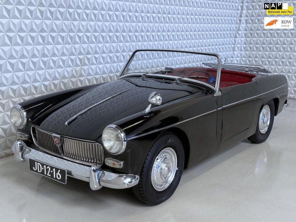 MG MIDGET MK1 Cabriolet - Origineel Nederlandse auto! (1962), Auto's, MG, Bedrijf, Te koop, Midget, Benzine, Overige carrosserieën