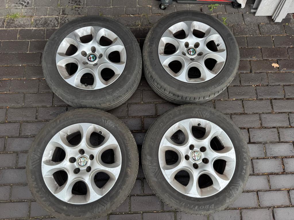 Alfa Romeo 159 velgen 16 inch, 215 mm, Velg(en), 16 inch, Ophalen of Verzenden