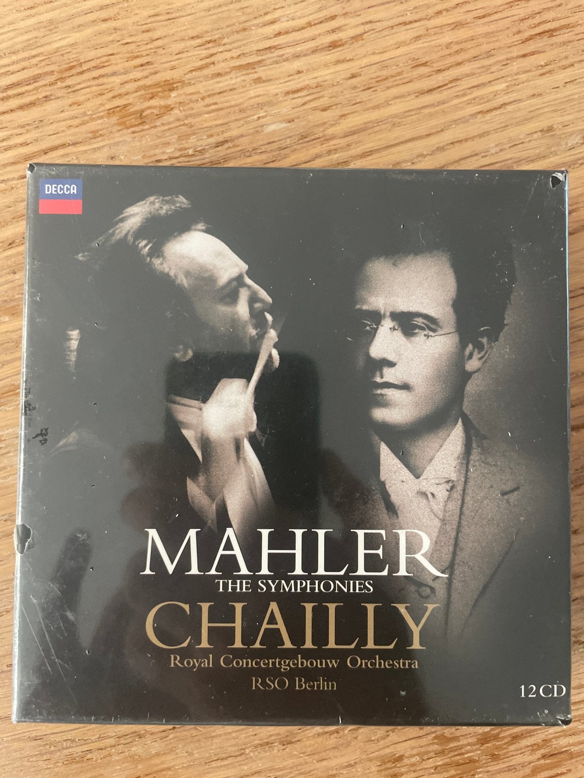 12cd Mahler The Symphonies Chailly Royal Concertgebouw DECCA, Boxset, Symfonie, Mahler, Ophalen of Verzenden