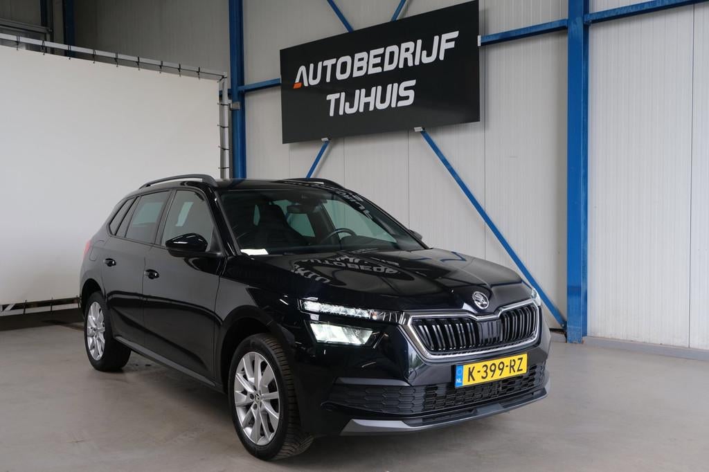 Skoda Kamiq 1.0 TSI Sport Business - N.A.P. Airco, Cruise, P, Gebruikt, Euro 6, Zwart, Origineel Nederlands