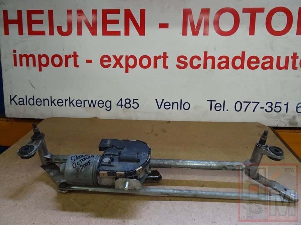 Skoda Octavia Ruitenwissermotor Mechaniek compleet 2004 - 20, Ophalen of Verzenden, -, -, -