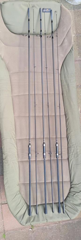 Poeli's rods x- range Requiem 12 ft  2,5 lbs, Watersport en Boten, Hengelsport | Karpervissen, Ophalen of Verzenden, Werphengel