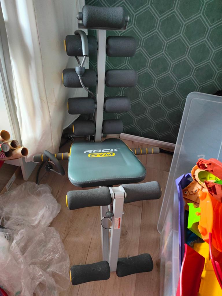 Rock Gym buikspiertrainer - Zo goed als nieuw, Ophalen, Zo goed als nieuw, Buik, Overige typen