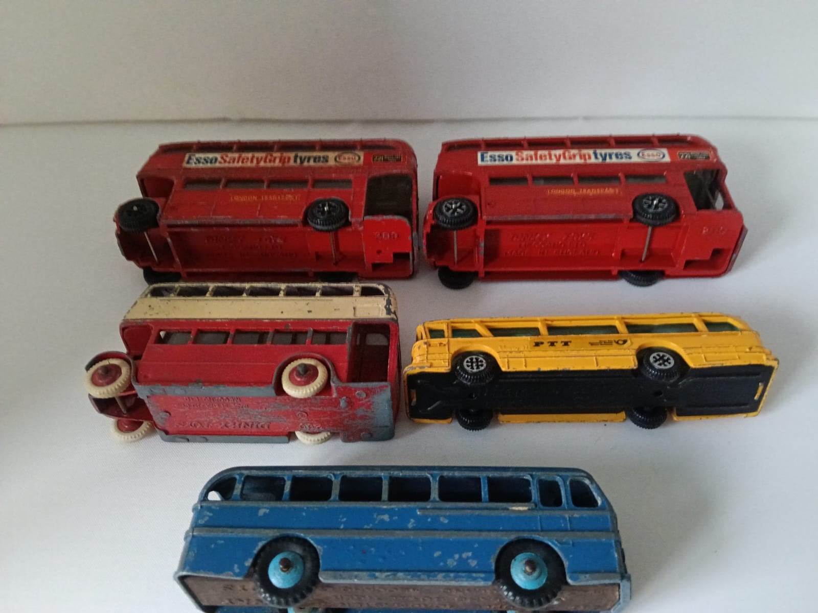 5 dinkytoy bussen, Ophalen of Verzenden, Gelijkstroom, Overige merken