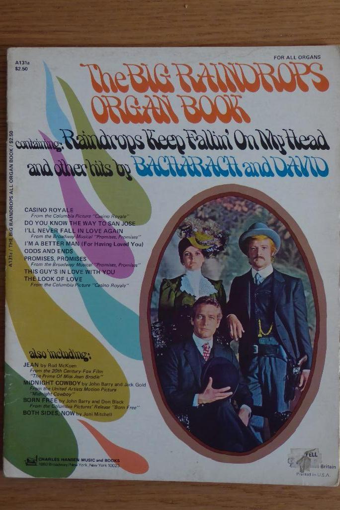 The big raindrops organ book, Orgel, Gebruikt, Overige soorten, Ophalen of Verzenden