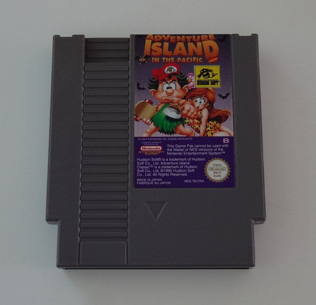 Adventure Island Classic voor Nintendo NES, Spelcomputers en Games, Games | Nintendo NES, 1 speler, Zo goed als nieuw, Vanaf 3 jaar