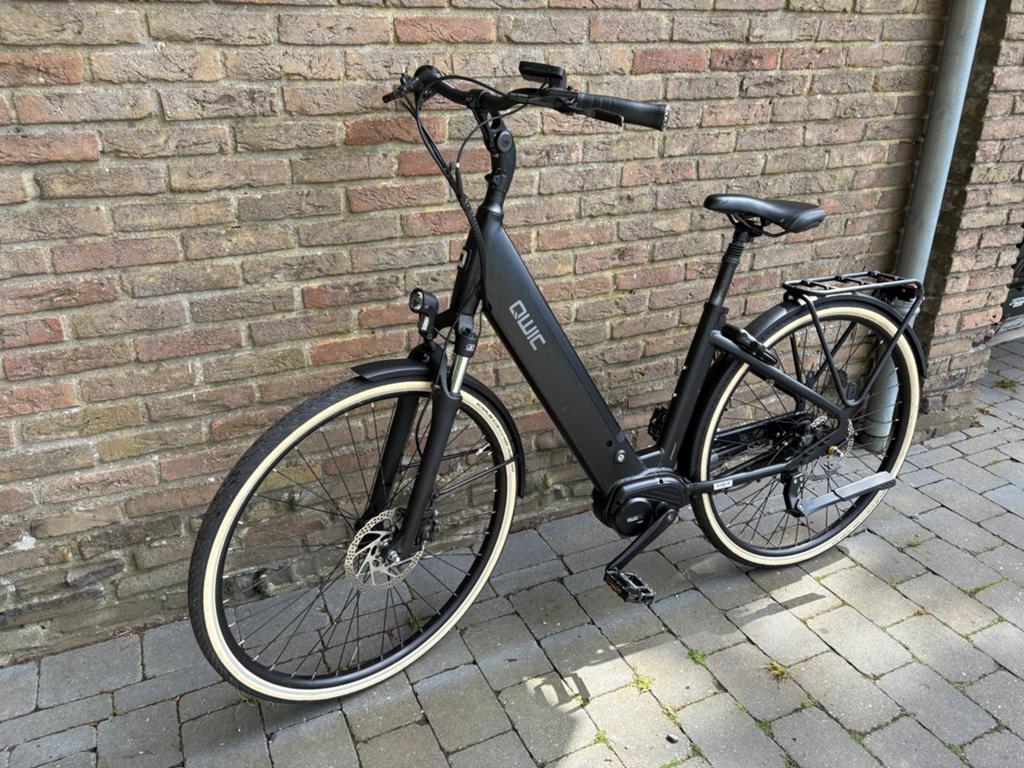 Qwic Premium i MN7.2 elektrische vrouwenfiets, Fietsen en Brommers, Elektrische fietsen, Ophalen, Qwic, Zo goed als nieuw, 51 tot 55 cm