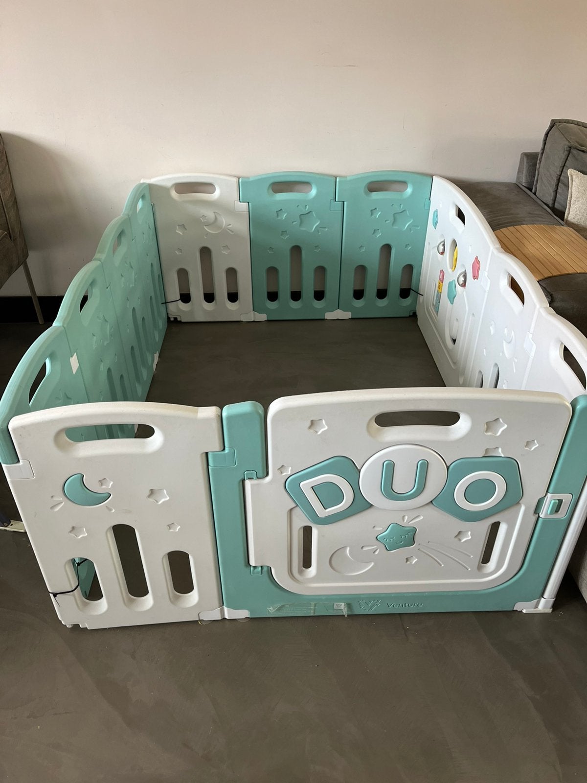 Stevige grondbox – inclusief extra panelen, Kinderen en Baby's, Ophalen, Zo goed als nieuw