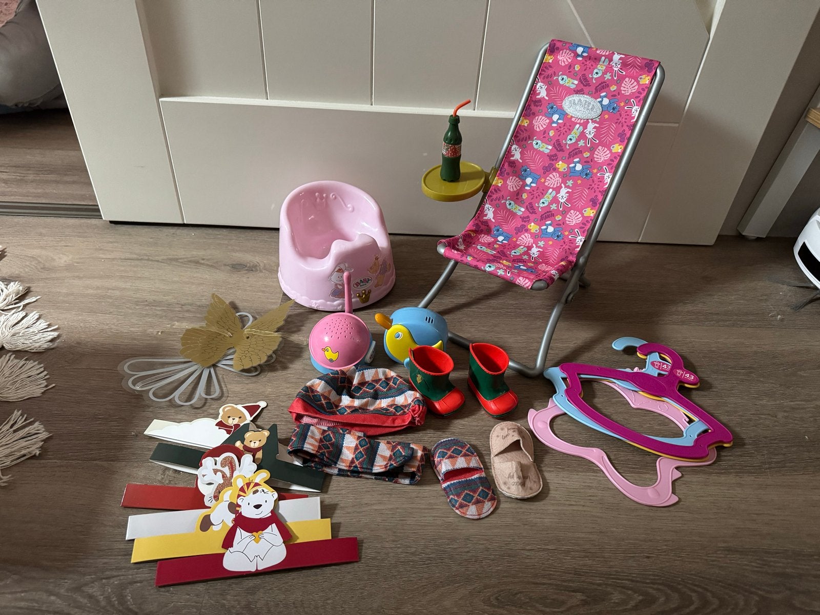 Baby Born speelgoedpakket: stoel, potje en meer, Kinderen en Baby's, Ophalen of Verzenden, Gebruikt, Babypop