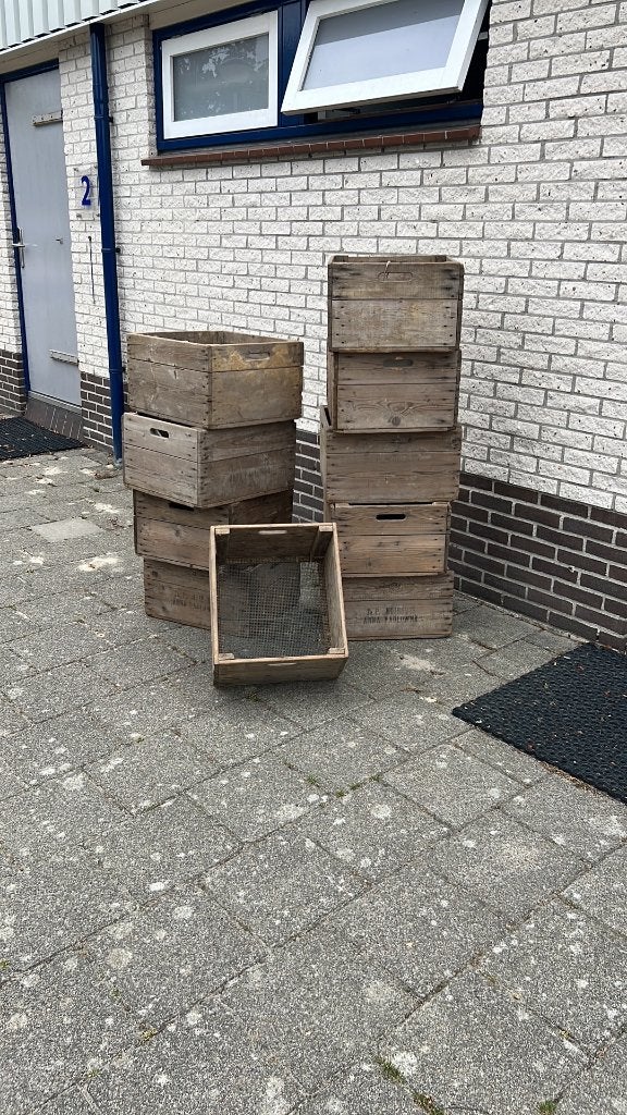 Bollenkisten, Ophalen, Gebruikt
