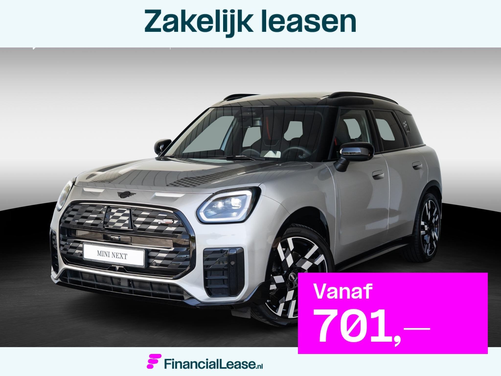MINI Countryman SE ALL4 John Cooper Works | XL-pakket | Glaz, Automaat, Zwart, Countryman, Met garantie (alle)