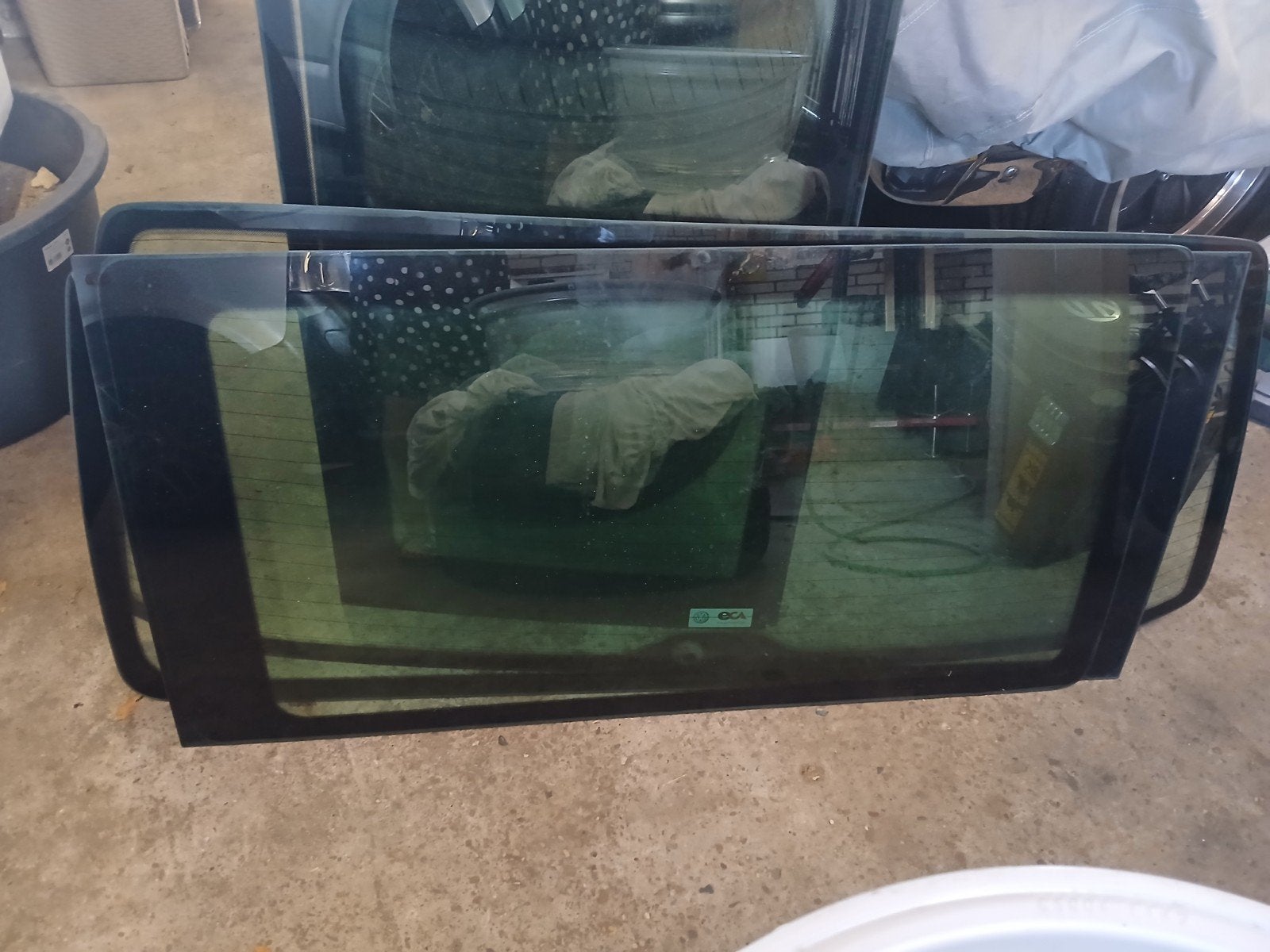 VW T5 Ramen Groen Getint - Set van 5, Ophalen, Gebruikt, Volkswagen