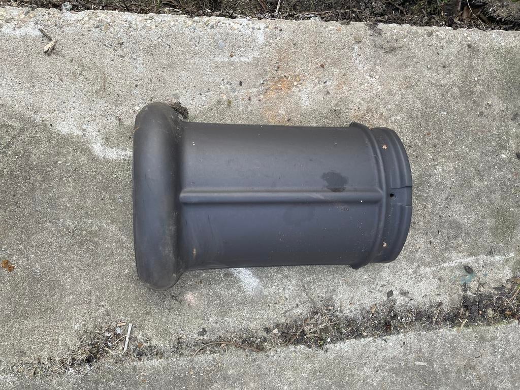 Monier halfronde vorst grafiet grijs NIEUW! 11 stuks, Doe-het-zelf en Verbouw, Dakpannen en Dakbedekking, Ophalen, Gebruikt, Steen of Klei