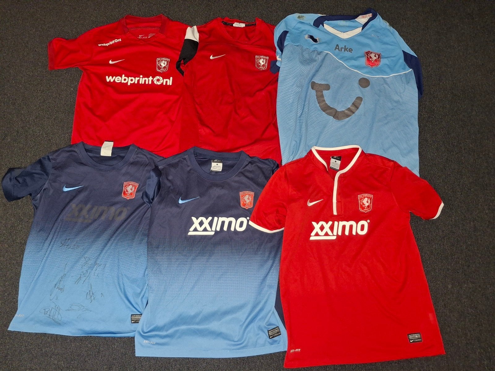 22 Fc Twente shirts 2011 tot heden kindermaat en 1x XL, Verzamelen, Ophalen of Verzenden, Gebruikt, F.C. Twente, Shirt