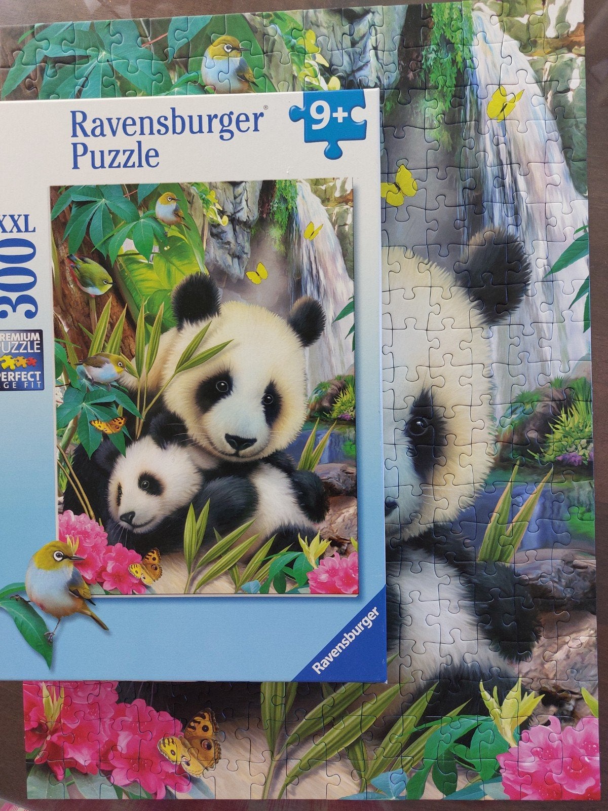 Ravensburger Legpuzzel XXL 300 stukjes Panda's, Ophalen of Verzenden, Minder dan 500 stukjes, Zo goed als nieuw, Legpuzzel
