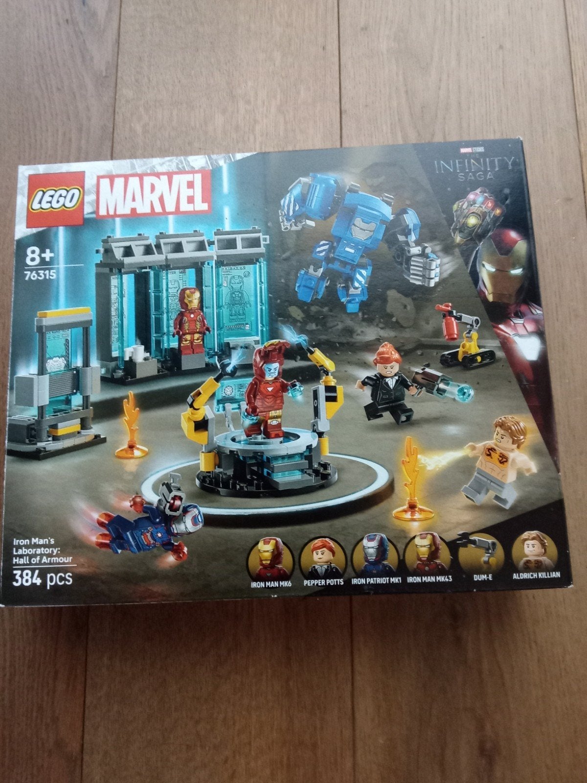 Lego Marvel 76315 Met Doos, Ophalen, Zo goed als nieuw