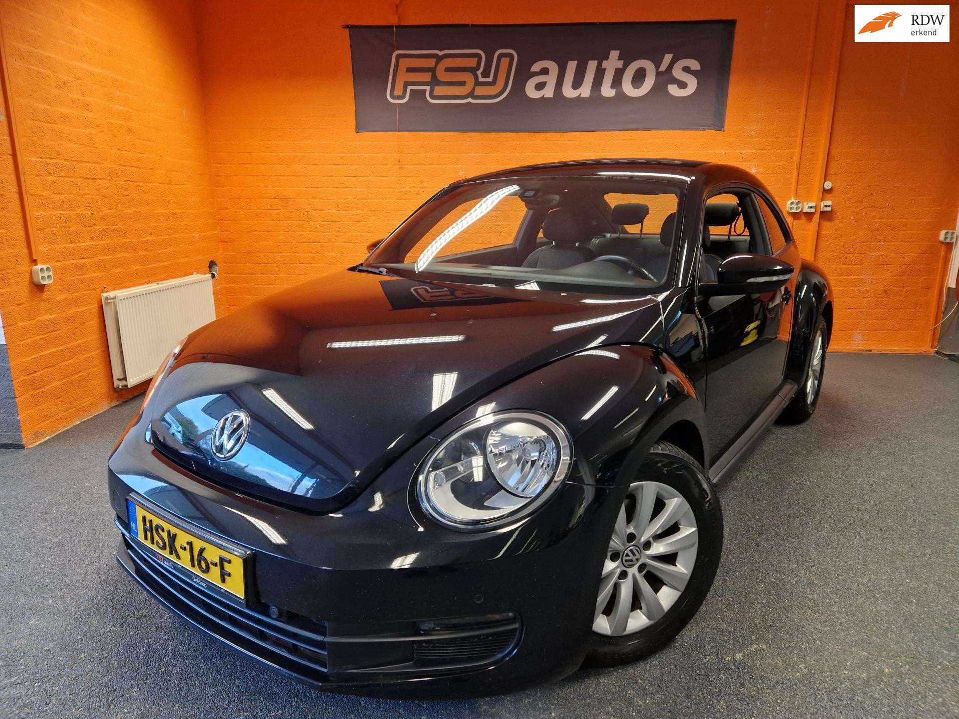 Volkswagen BEETLE 1.2 TSI / DSG-AUTOMAAT / DESIGN-EDITION!, Auto's, Euro 5, Stof, Gebruikt, 4 cilinders