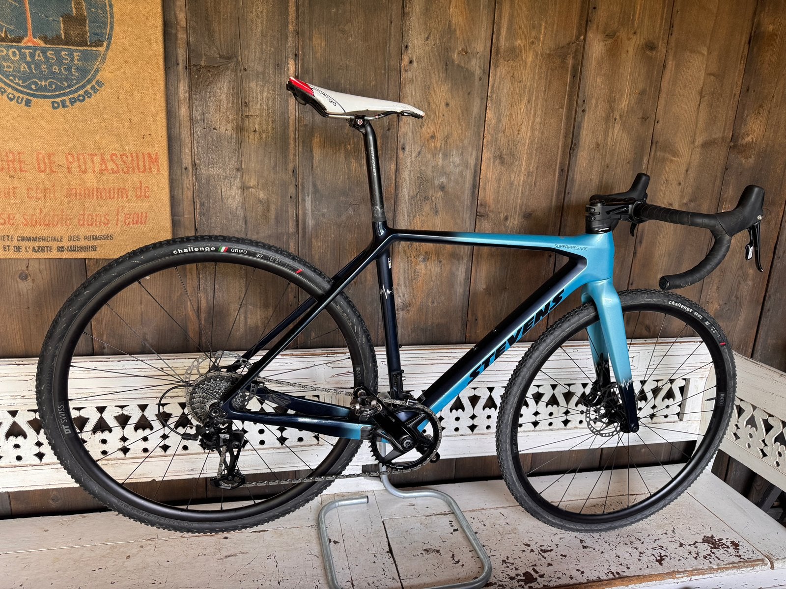 Steven super prestige maat 52, Carbon, 49 tot 53 cm, Zo goed als nieuw, Meer dan 20 versnellingen