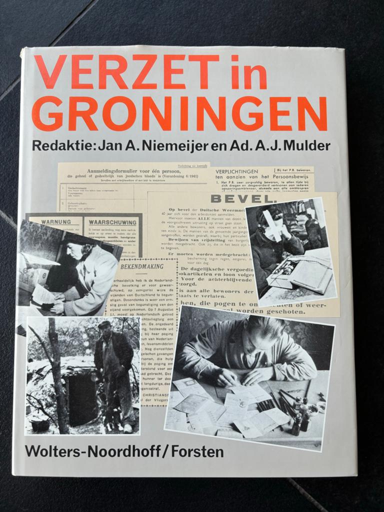 Verzet in Groningen - WOII Geschiedenisboek, Boeken, Ophalen of Verzenden, Tweede Wereldoorlog, Gelezen, Algemeen