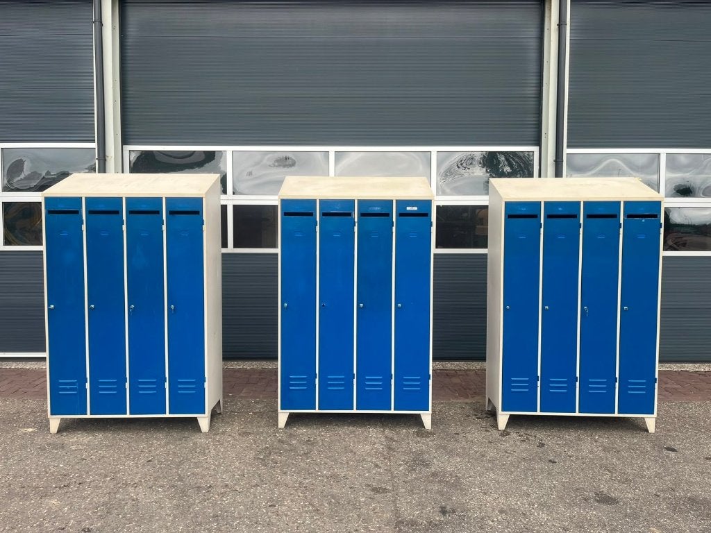 3 Stuks Locker kasten, Ophalen, Gebruikt