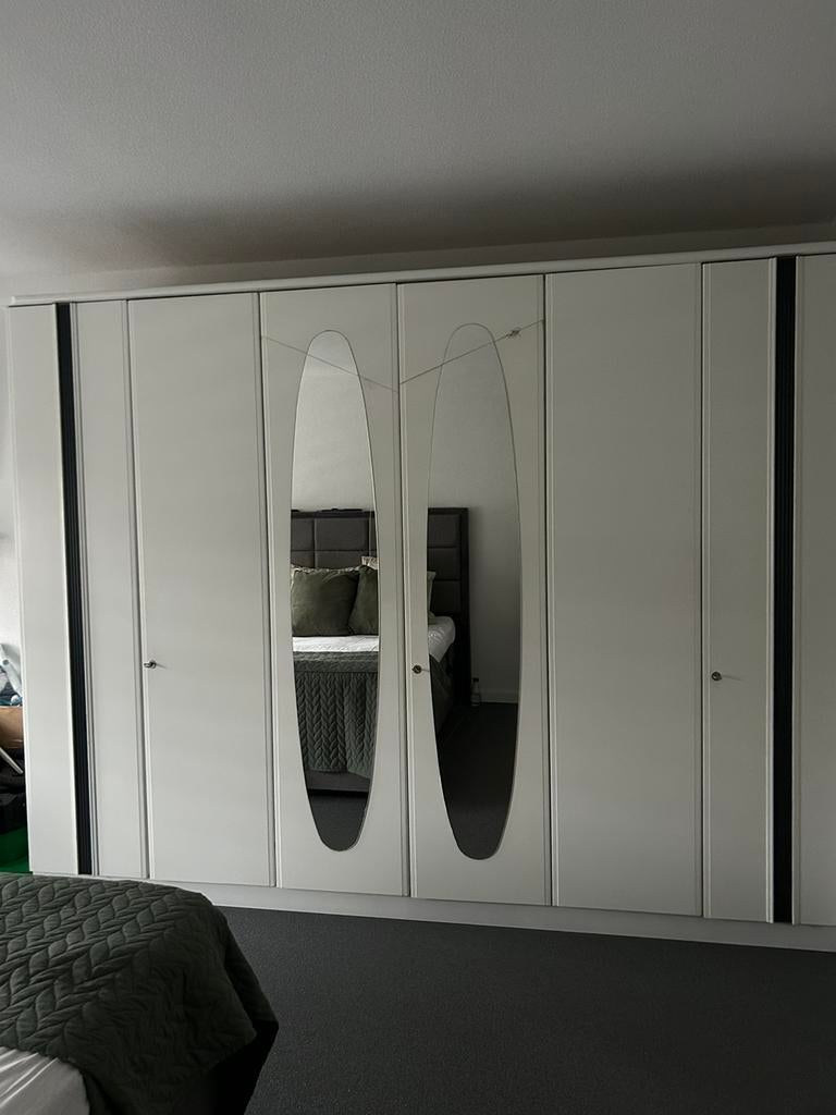 6 deurskleding kast, Ophalen, Zo goed als nieuw, 50 tot 75 cm, 200 cm of meer