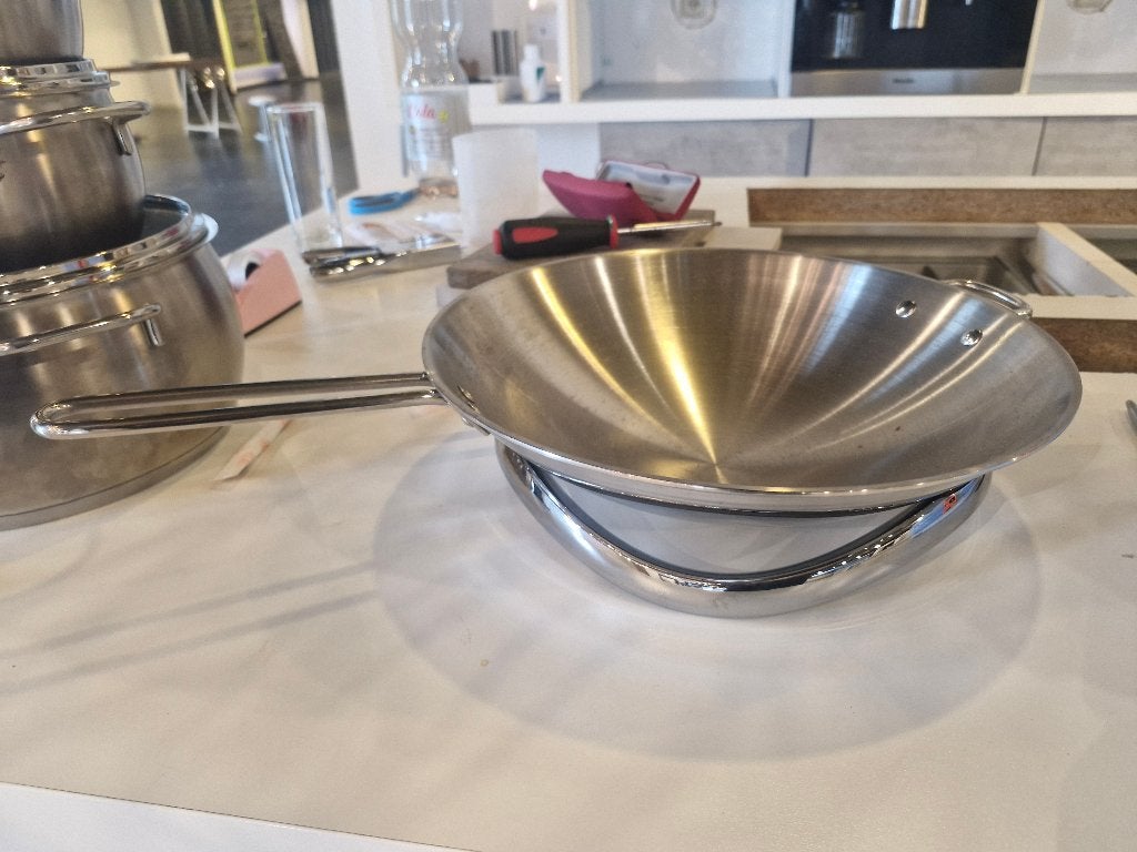 AEG fusionwok, Ophalen, Nieuw, Rvs, Wok