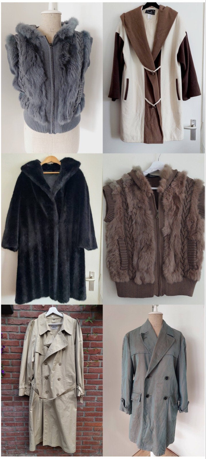 Mooie partij kleding: 160 stuks Vintage dames & heren., Ophalen, Gedragen