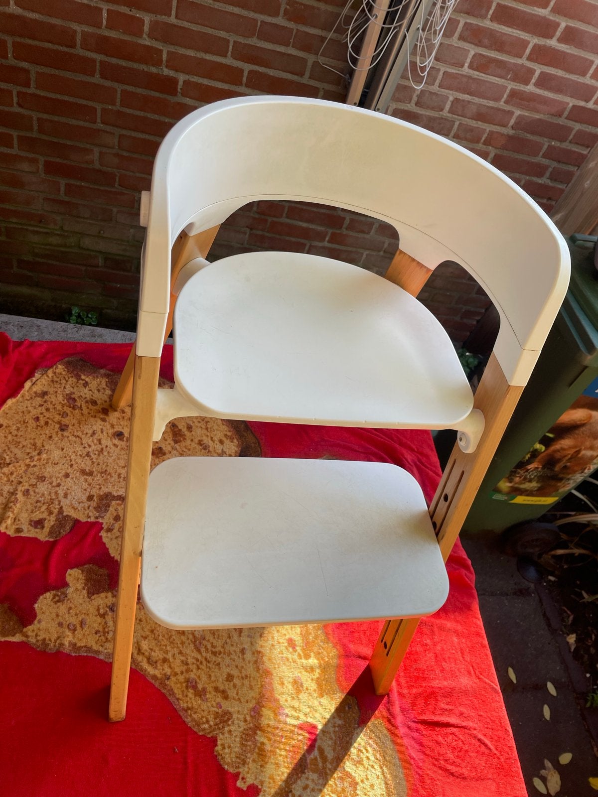 Complete Stokke Steps kinderstoel met babyset, Kinderen en Baby's, Ophalen, Gebruikt, Meegroeistoel, Aanschuifbaar