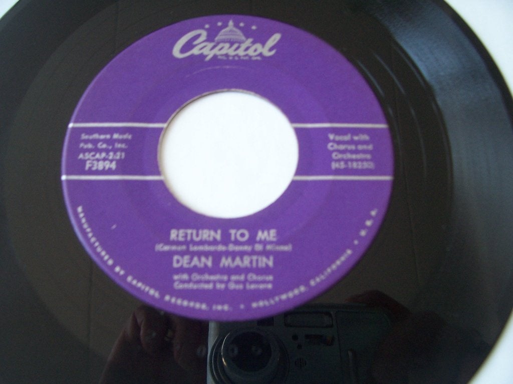 Dean Martin / Capitol 3894 / Return to me, Gebruikt, Verzenden, Overige genres, 7 inch