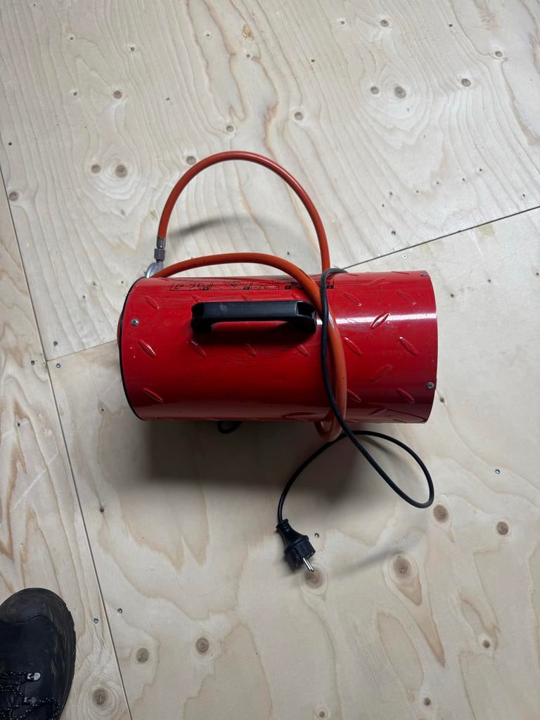 Rode gasheater / heteluchtkanon, Ophalen, Gebruikt, Minder dan 30 cm, Kachel