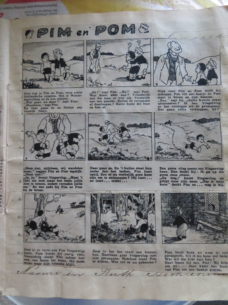Zeldzaam jeugdliteratuur  feuilletonstrips 50er jaren Thies&, Verzenden