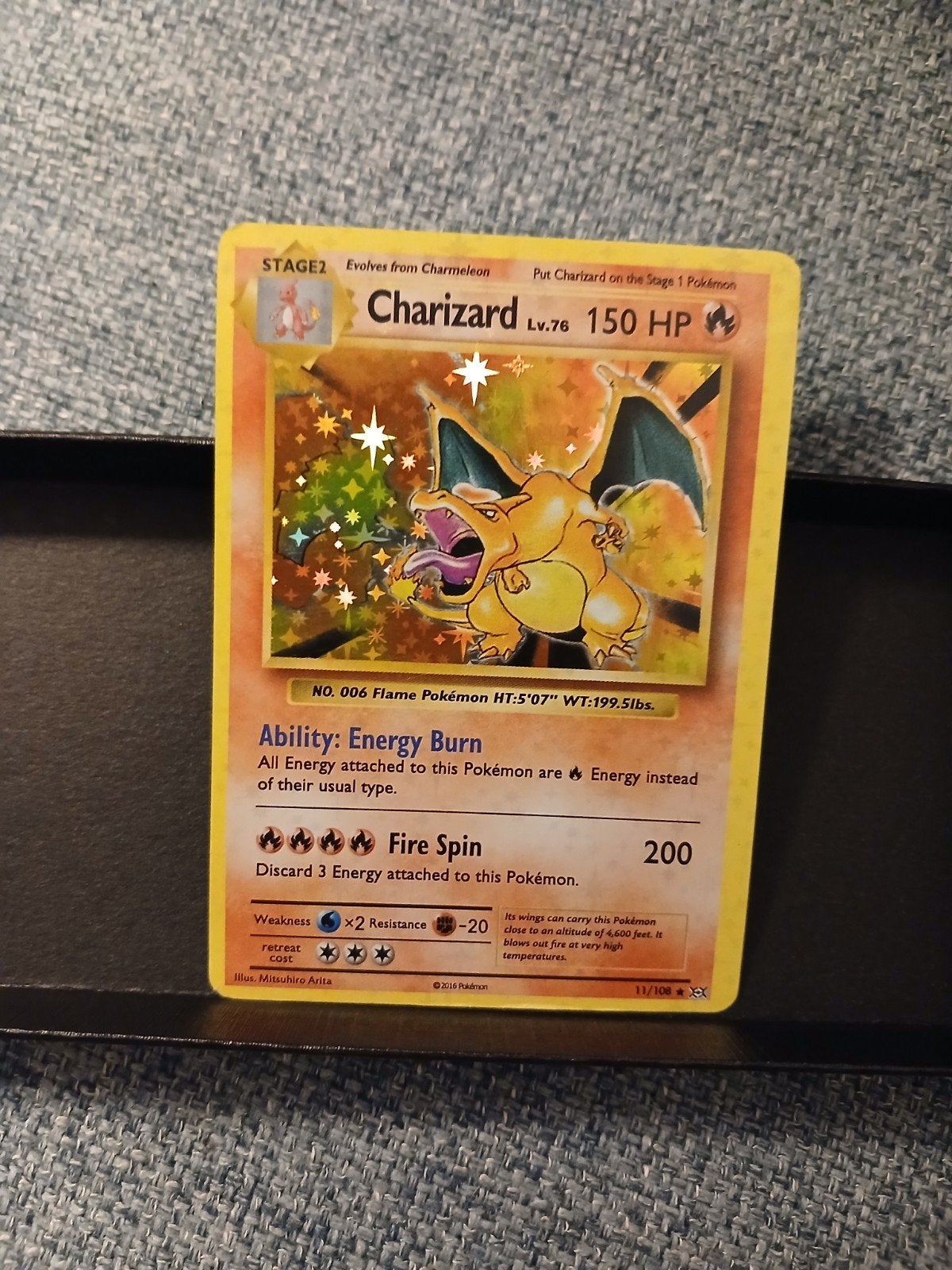 Pokémon: Charizard, Pikachu VMAX, Gyarados, HOLO BLEED ERROl, Ophalen of Verzenden