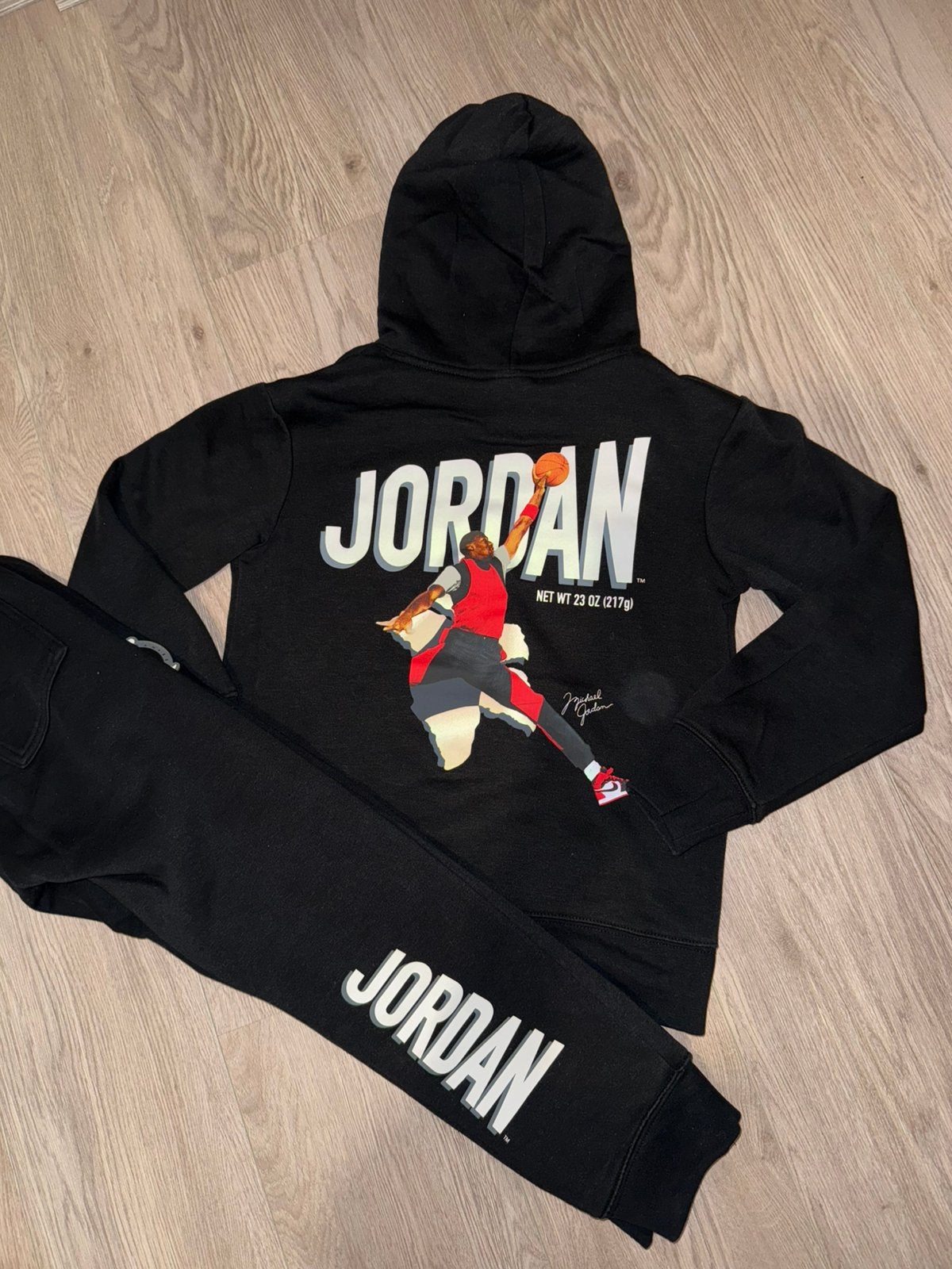 Joggingpak Jordan maat M/132-147cm, Ophalen, Zo goed als nieuw, Jongen, Setje