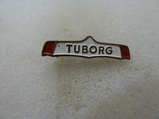 Vintage Tuborg speldje/pin, Verzamelen, Ophalen of Verzenden, Gebruikt, Merk, Speldje of Pin