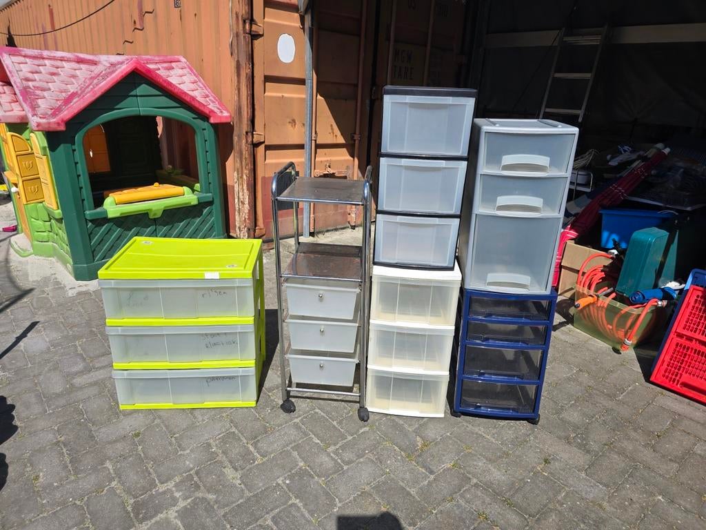 Diverse opberg lade kastjes - €10 per stuk!, Huis en Inrichting, Kasten | Ladekasten, Ophalen, Minder dan 50 cm, Gebruikt, 5 laden of meer