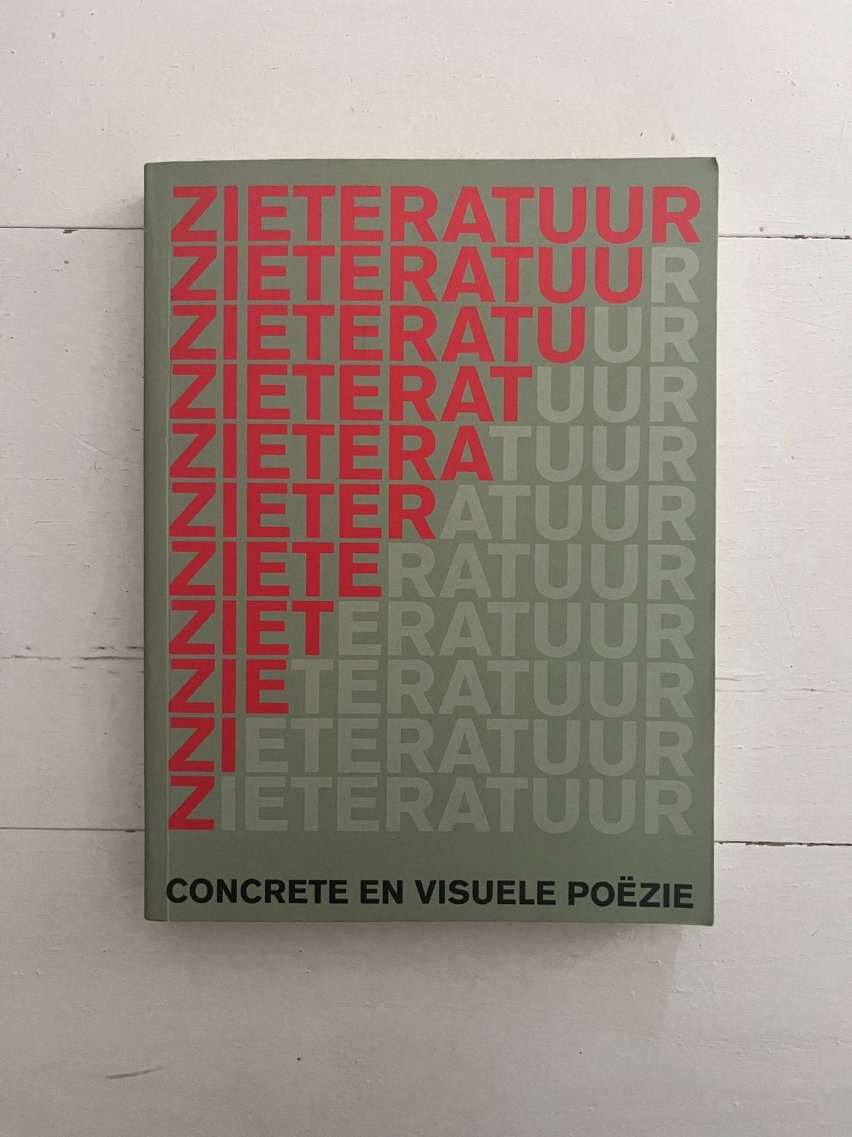 concrete en visuele poezie uit nederland en vlaanderen, Ophalen of Verzenden, Zo goed als nieuw