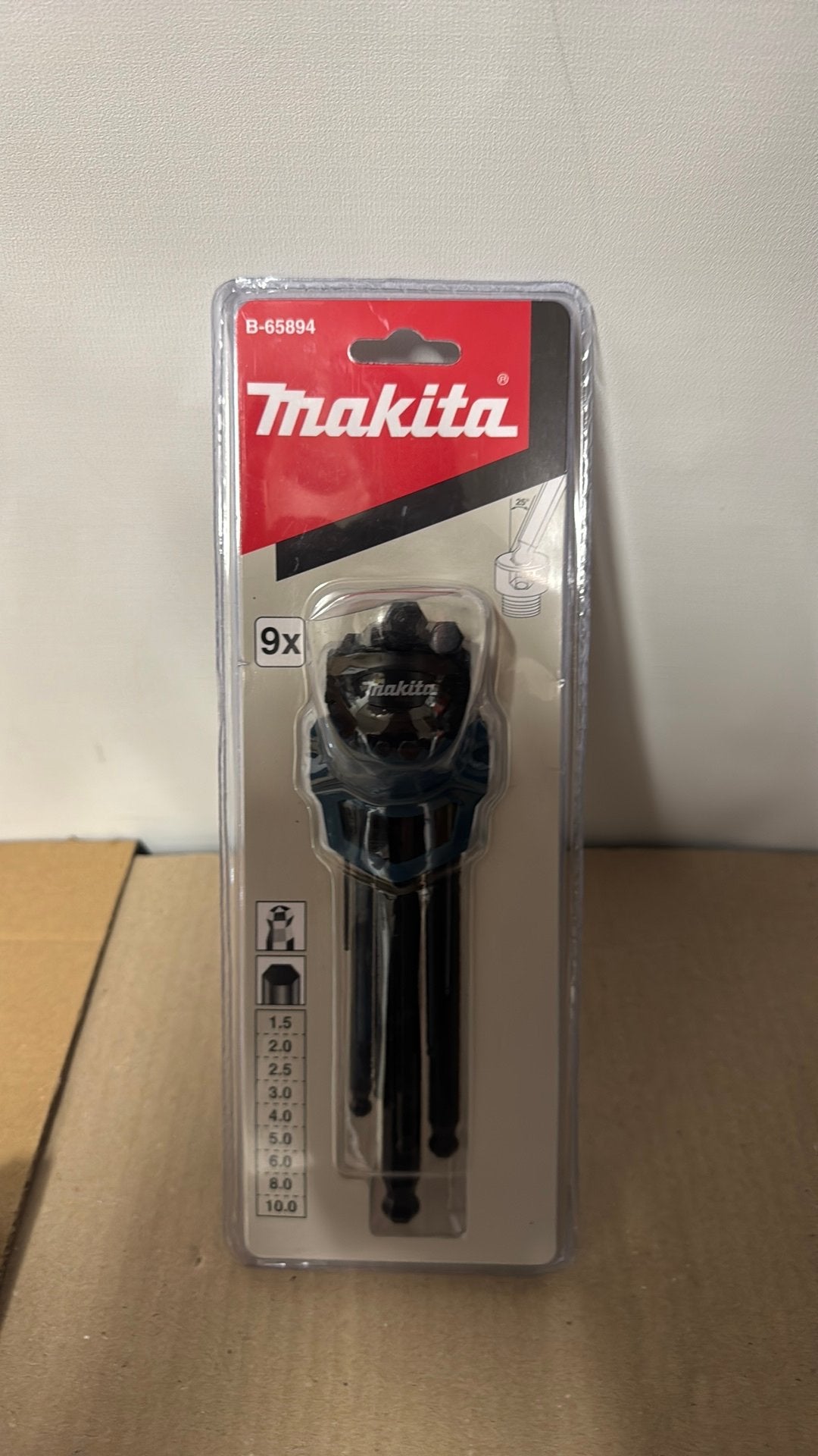 Makita inbussleutelset, Ophalen of Verzenden, Nieuw