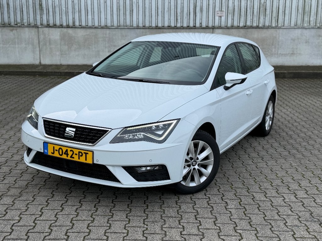 Seat Leon 1.0 TSI 115PK Wit - 57.000 KM - Apple CarPlay, Stof, 1097 kg, Euro 6, Leon