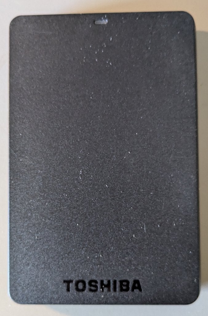 Toshiba v63700-C 1TB Externe Hard Drive HDD USB 3.0, Computers en Software, Harde schijven, Ophalen, Toshiba, Zo goed als nieuw