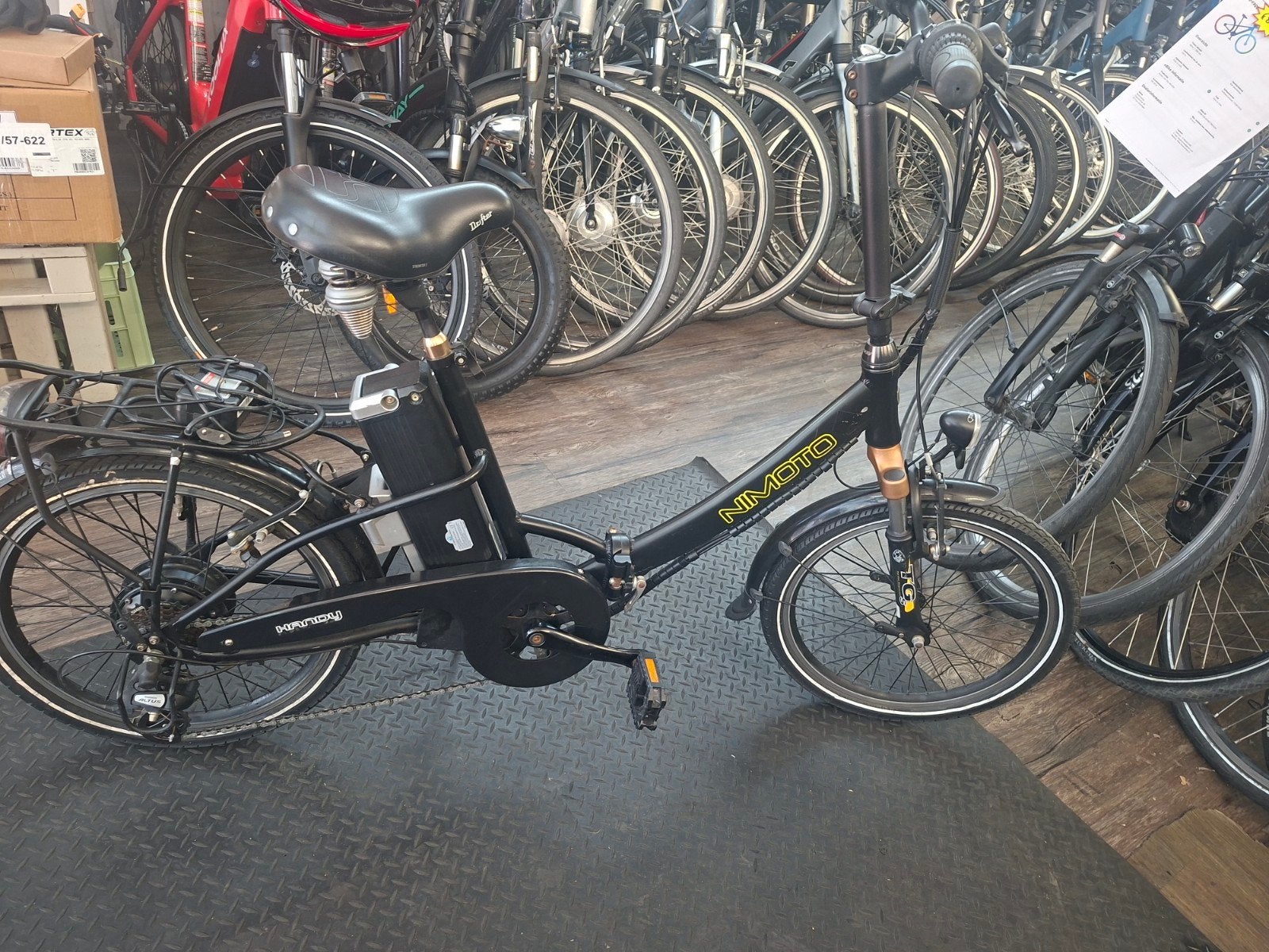 elektrische vouwfiets 20 inch zeer nette staat, Fietsen en Brommers, Fietsen | Vouwfietsen, Ophalen of Verzenden, Zo goed als nieuw