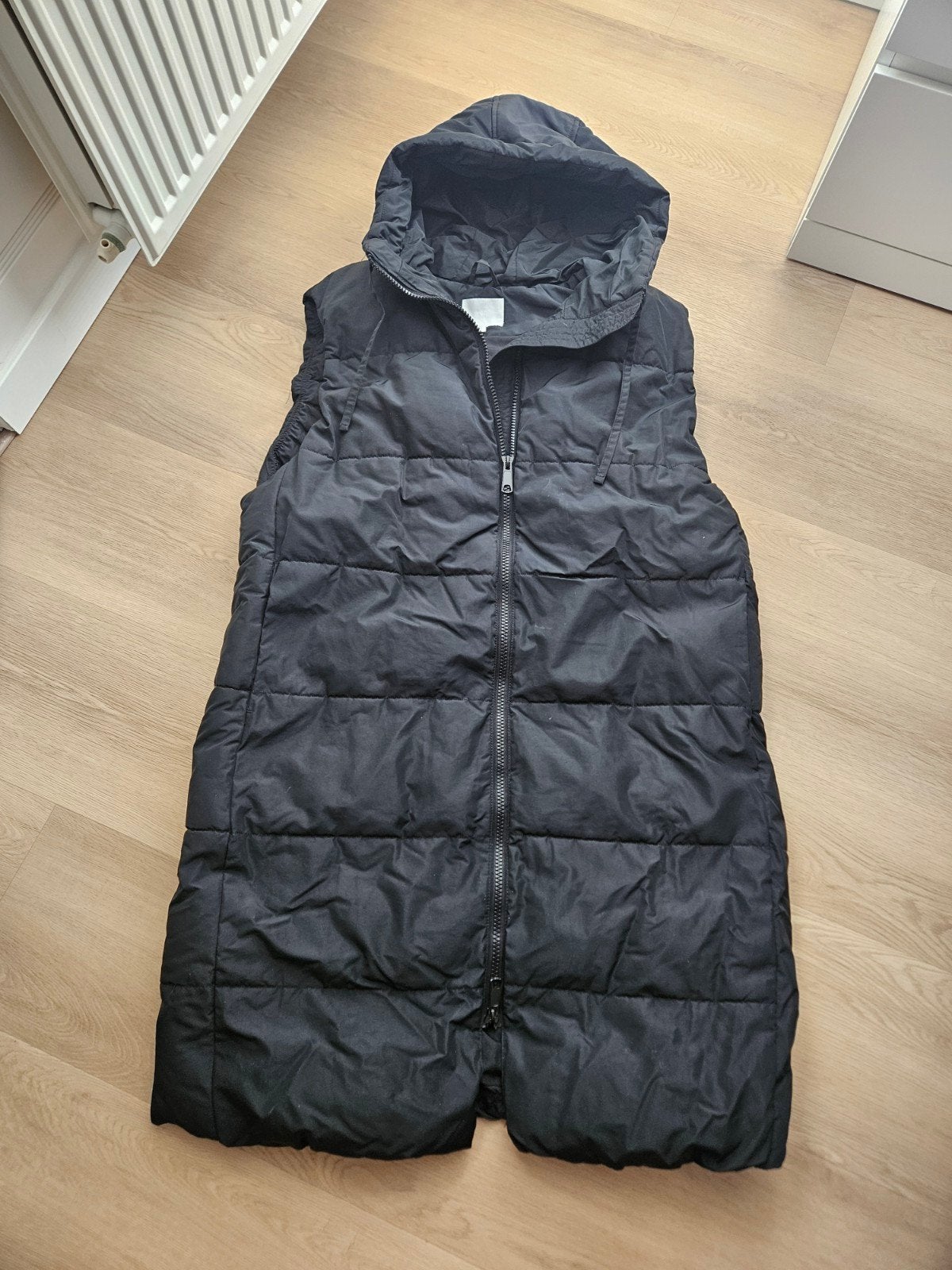 H&m bodywarmer maat L, Kleding | Dames, Bodywarmers, Maat 38/40 (M), H&M, Zwart, Ophalen of Verzenden