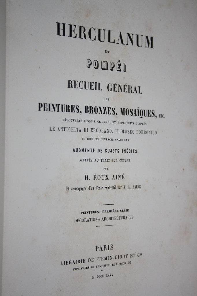 Herculanum et Pompei Roux Aine Barre mozaiken erotica brons, Ophalen of Verzenden