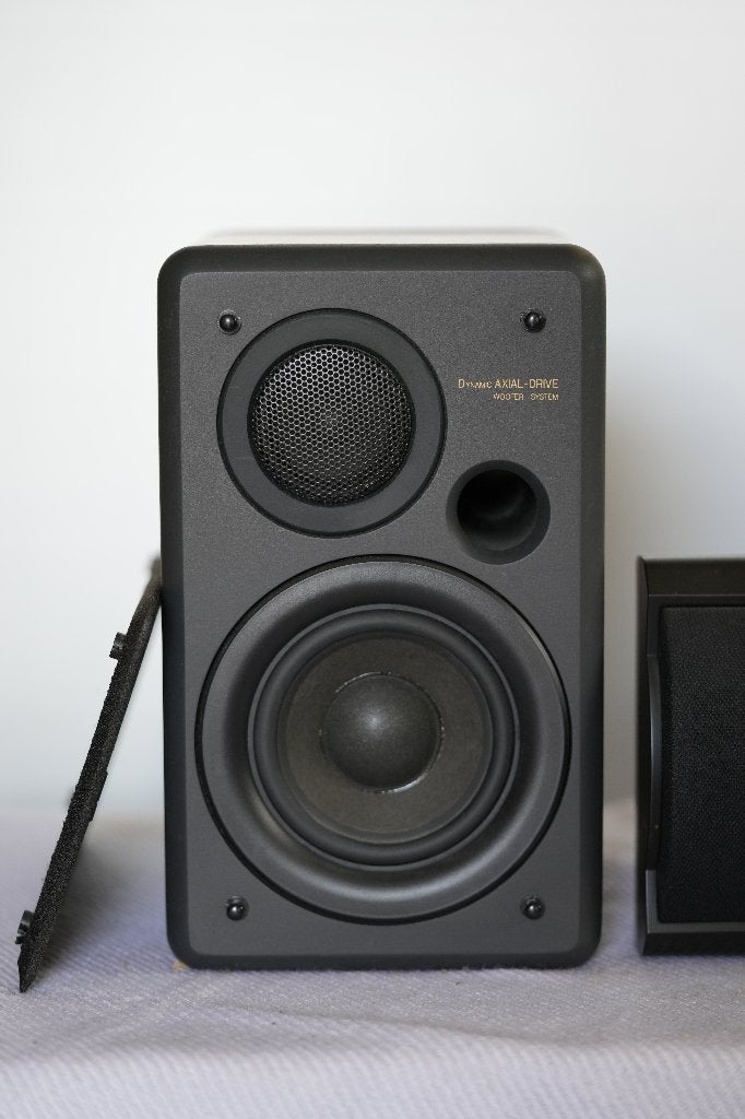 JVC Dynamic Axial Drive monitorluidsprekers, Ophalen, Zo goed als nieuw