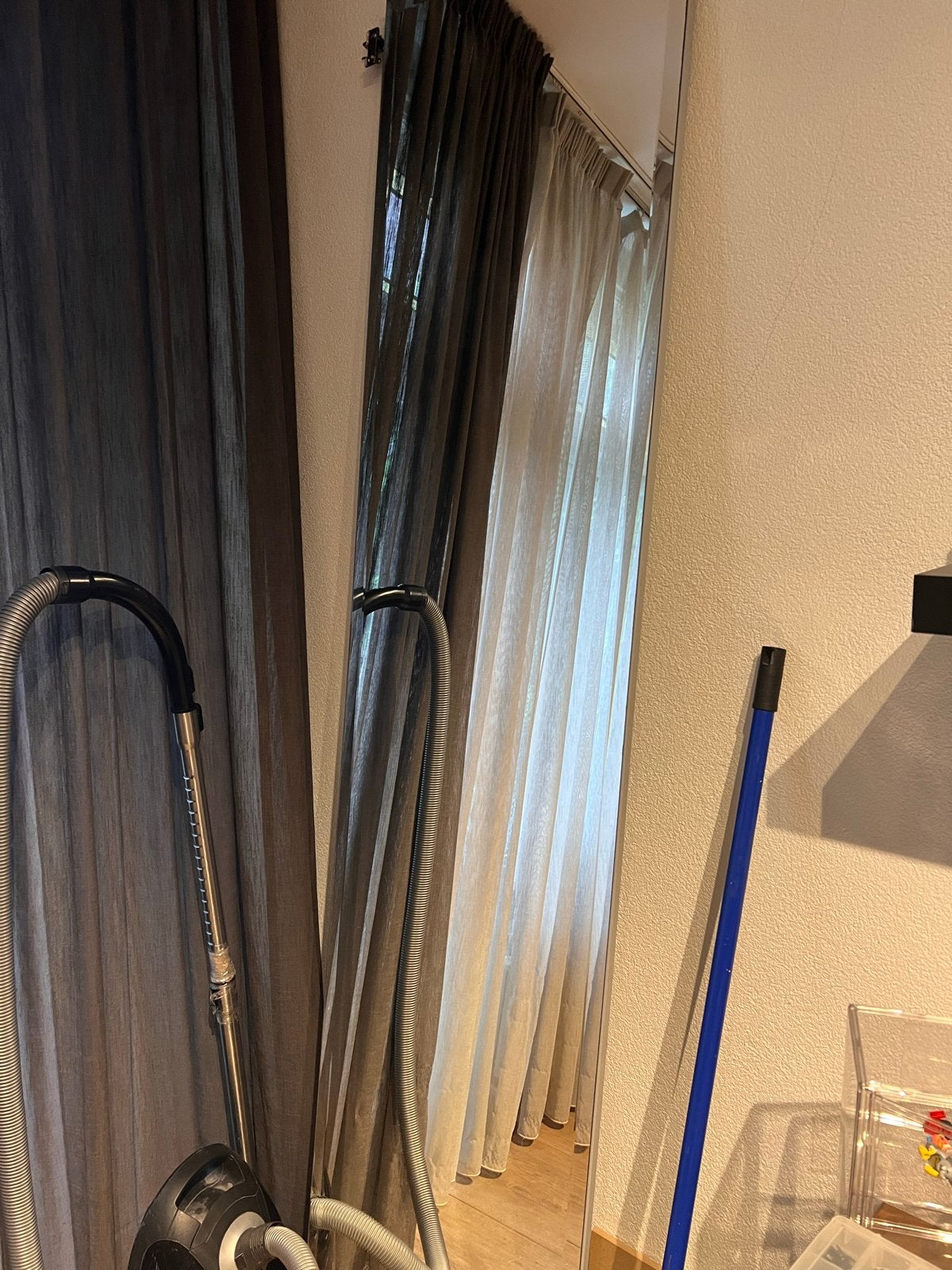 IKEA Spiegeldeur Pax - Zo goed als nieuw, Huis en Inrichting, Ophalen, 200 cm of meer, Zo goed als nieuw, Rechthoekig