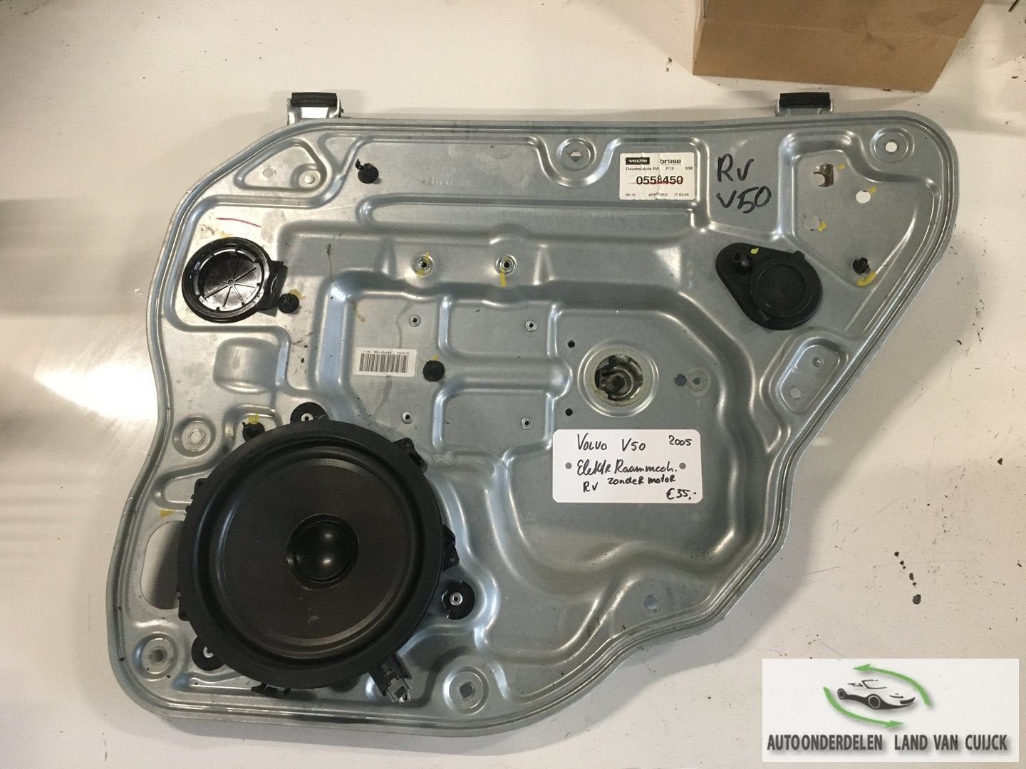 Volvo V50 2005 Raammechanisme Rechtsvoor, Gebruikt, -, -, Ophalen of Verzenden