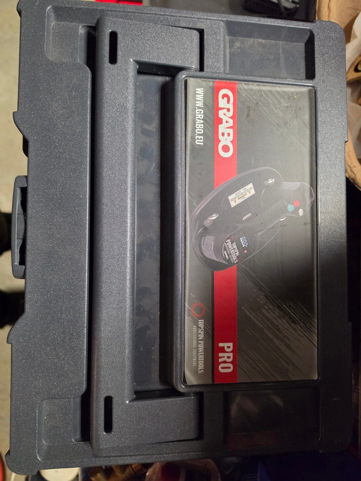 Grabo Pro elektrische vacuümhandzuiger voor zware materialen, Ophalen of Verzenden, Zo goed als nieuw, Overige typen