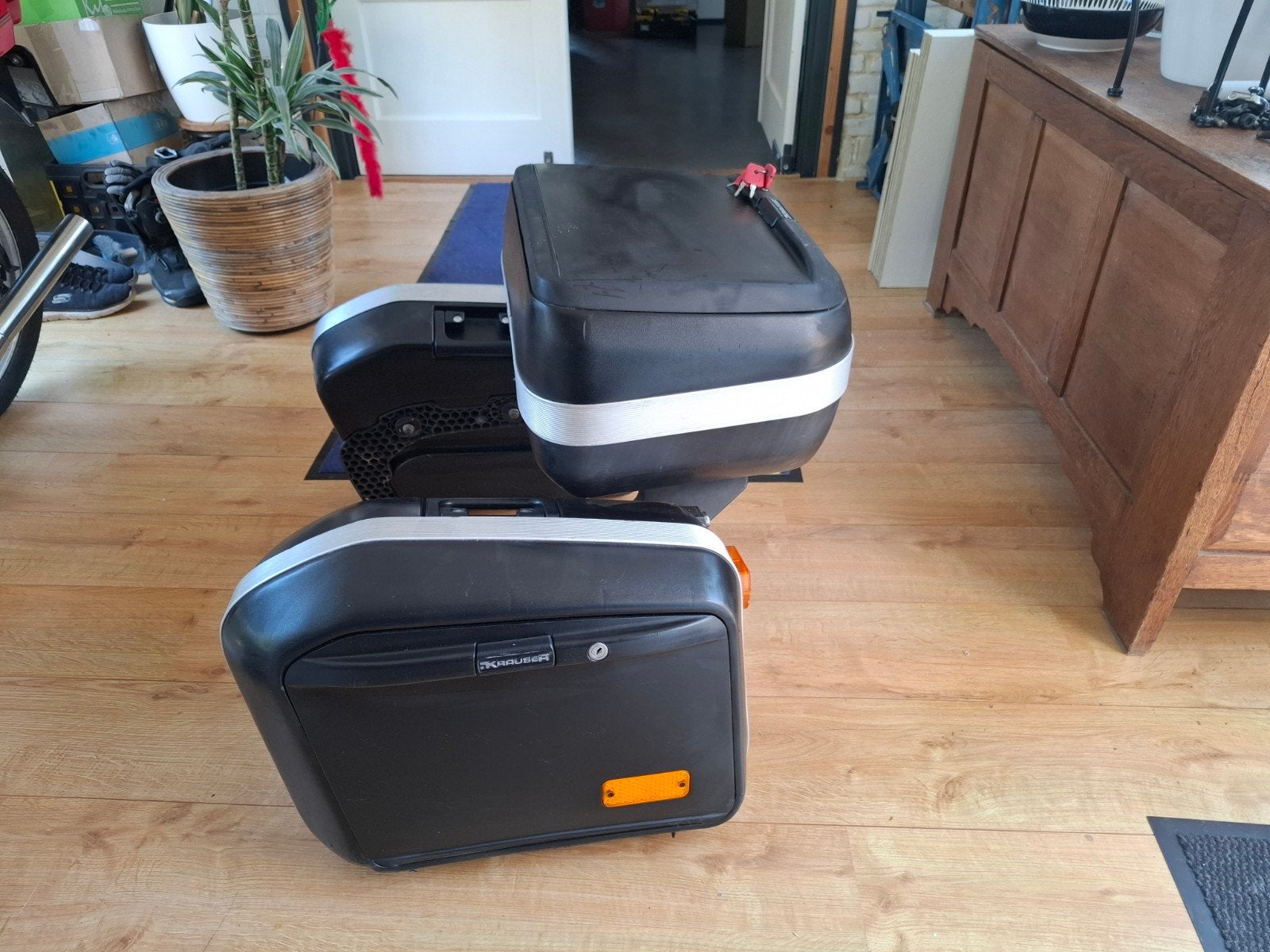 Universele Krauser K2 kofferset., Ophalen, Gebruikt