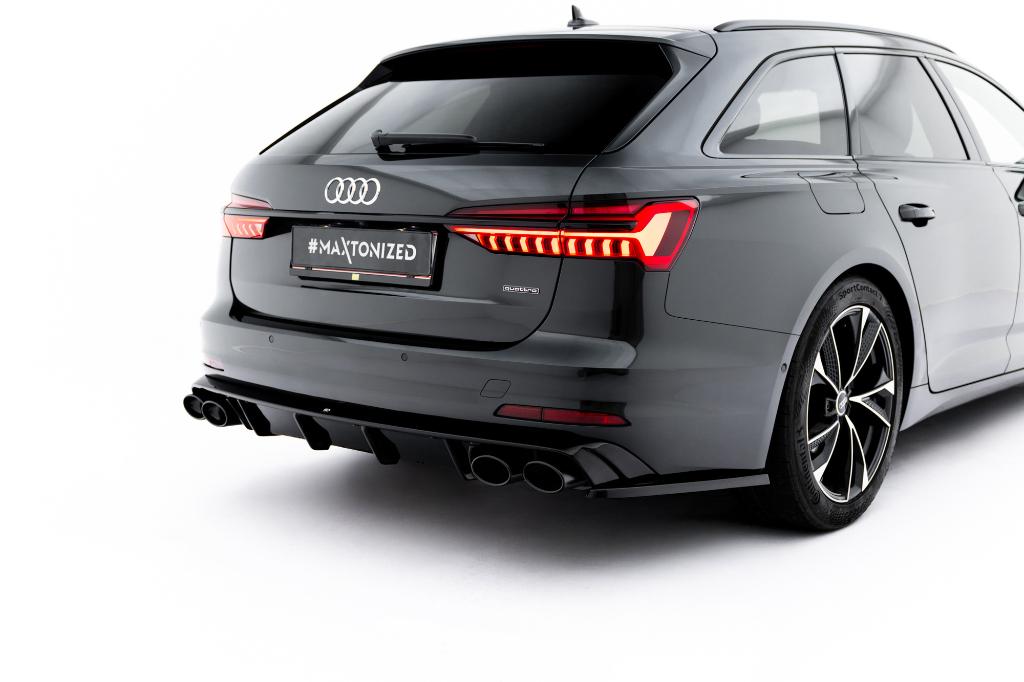 Diffuser + imitatie eindtips - Audi A6 C8 + S-Line 18-23, Ophalen of Verzenden