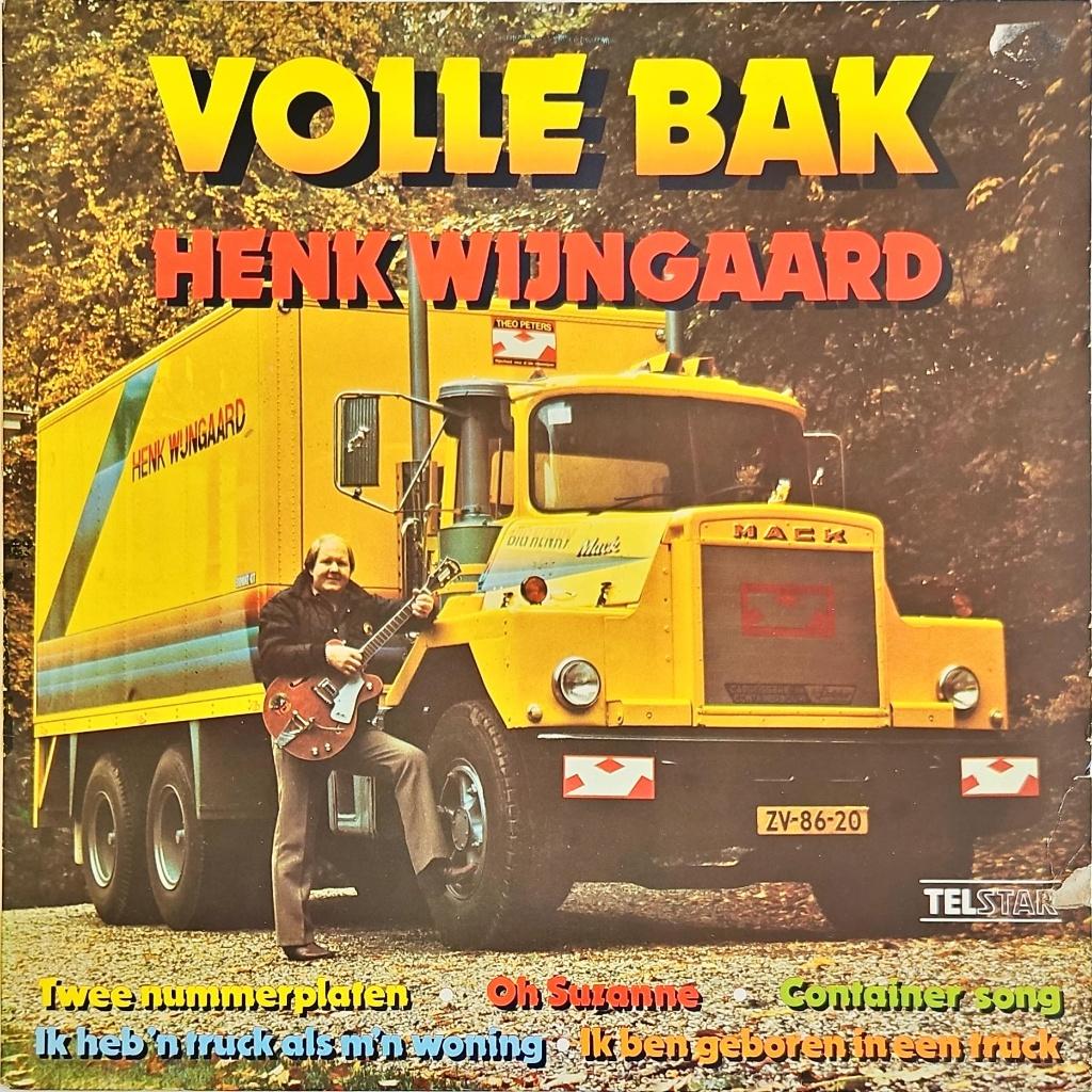 Henk Wijngaard – Volle Bak, Fotohoes, Overige genres, 1980 - 1989, Ophalen of Verzenden